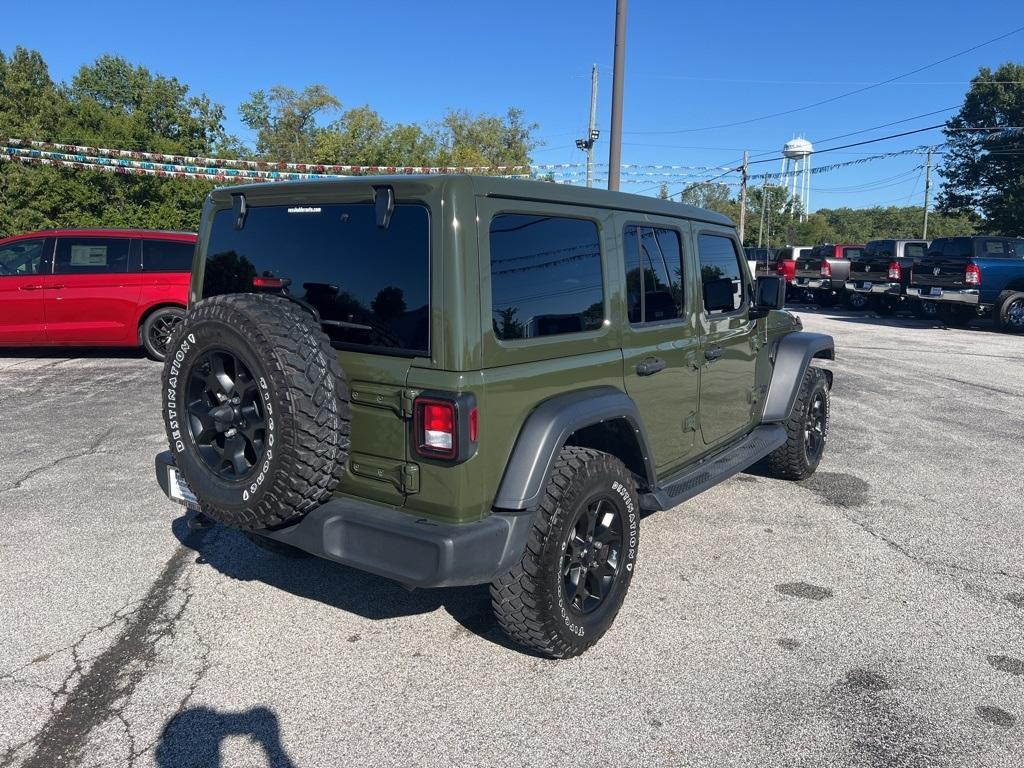 used 2023 Jeep Wrangler car, priced at $34,463