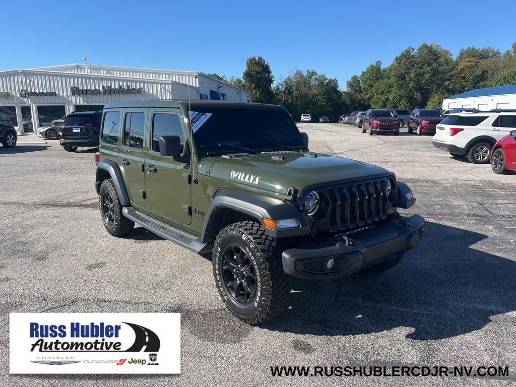 used 2023 Jeep Wrangler car, priced at $34,463