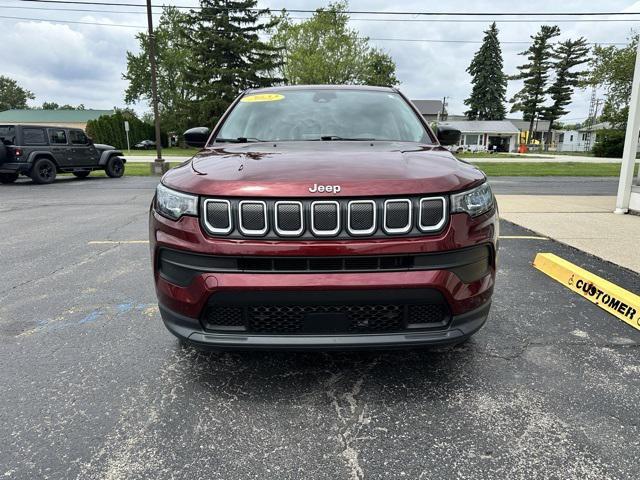 used 2022 Jeep Compass car, priced at $19,500