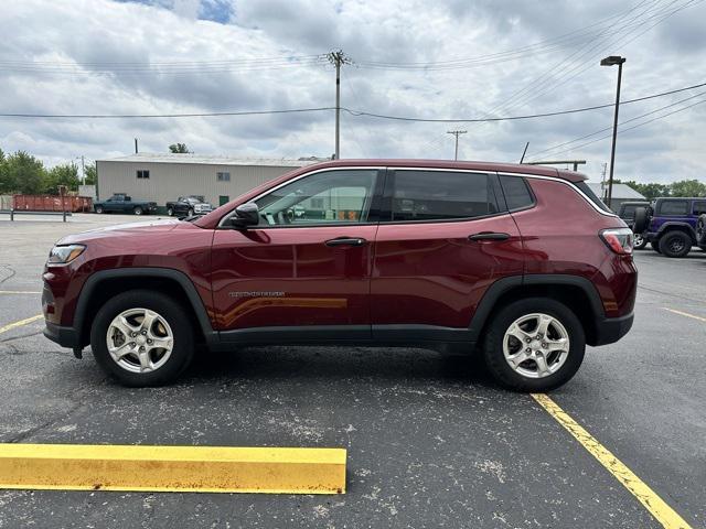 used 2022 Jeep Compass car, priced at $19,500