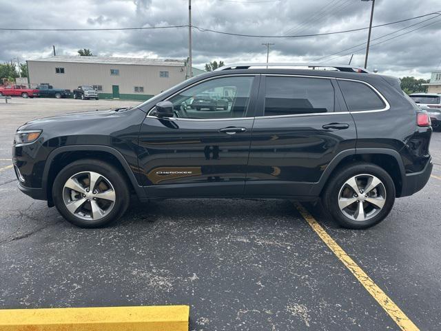 used 2021 Jeep Cherokee car, priced at $23,750