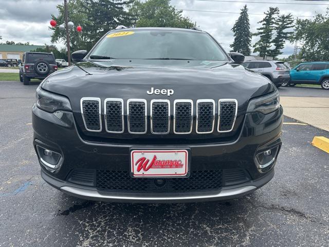 used 2021 Jeep Cherokee car, priced at $23,750