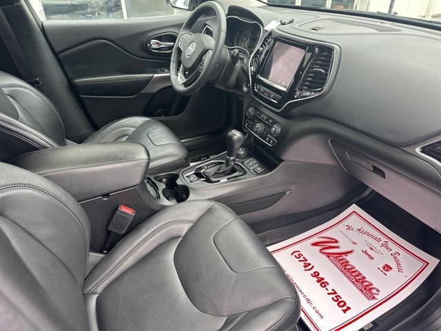 used 2021 Jeep Cherokee car, priced at $23,750