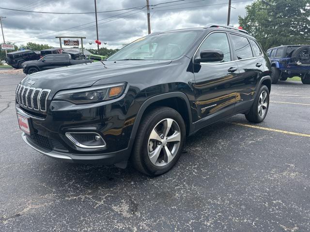 used 2021 Jeep Cherokee car, priced at $23,750