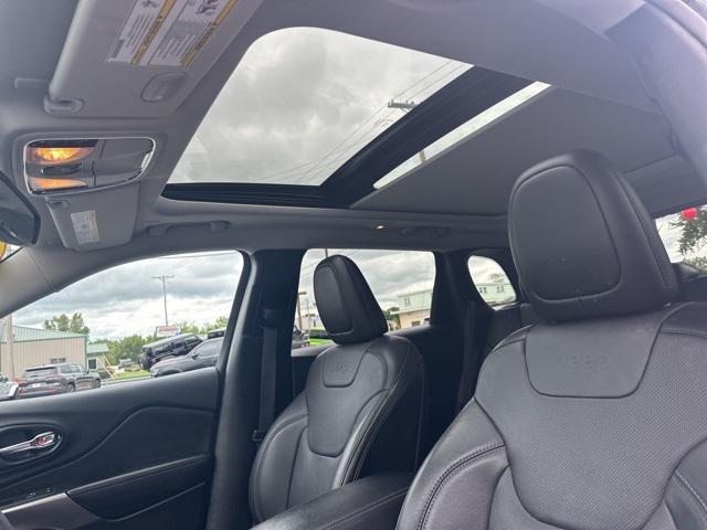 used 2021 Jeep Cherokee car, priced at $23,750