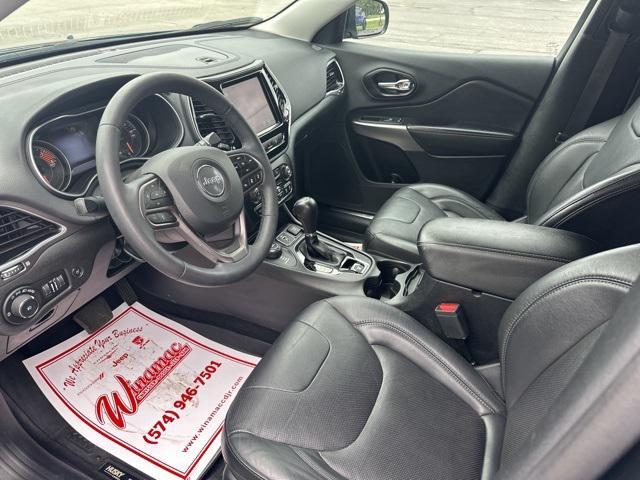 used 2021 Jeep Cherokee car, priced at $23,750