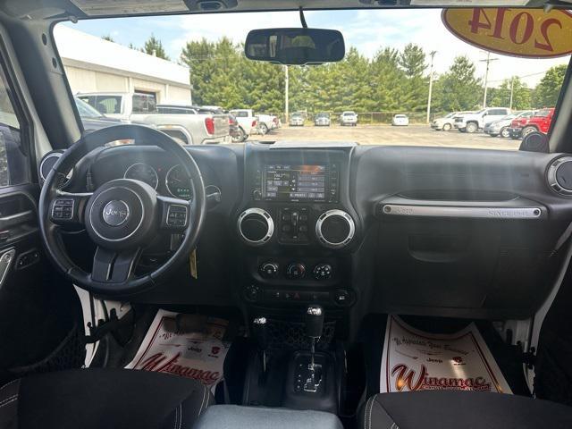 used 2014 Jeep Wrangler Unlimited car, priced at $14,500