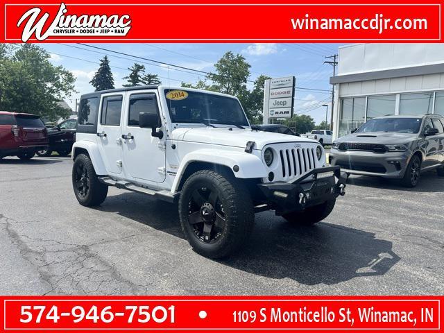used 2014 Jeep Wrangler Unlimited car, priced at $14,500