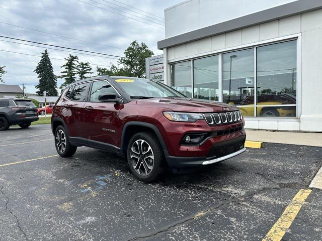 used 2022 Jeep Compass car, priced at $23,500
