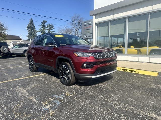 used 2022 Jeep Compass car, priced at $23,500