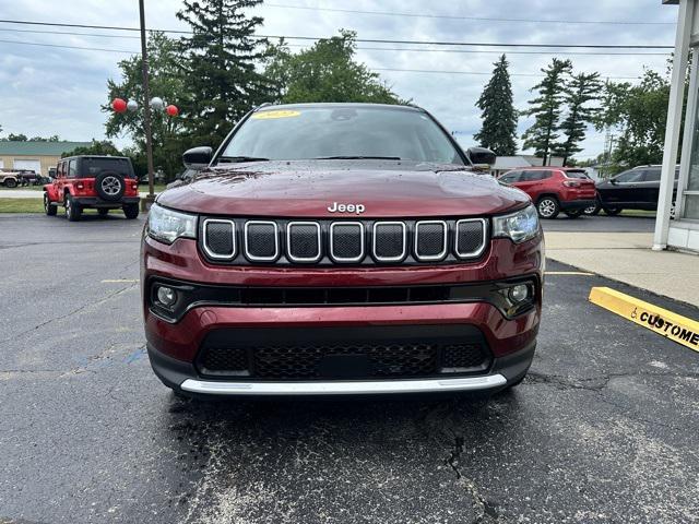 used 2022 Jeep Compass car, priced at $23,500