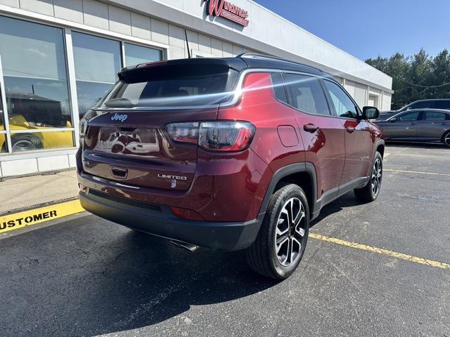 used 2022 Jeep Compass car, priced at $23,500