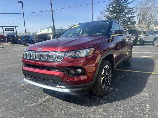 used 2022 Jeep Compass car, priced at $23,500
