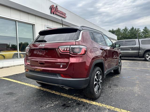 used 2022 Jeep Compass car, priced at $23,500