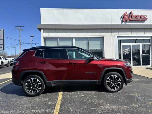 used 2022 Jeep Compass car, priced at $23,500