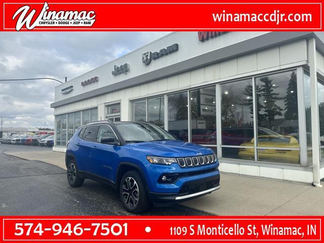 used 2022 Jeep Compass car, priced at $24,250