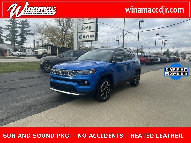 used 2022 Jeep Compass car, priced at $24,250