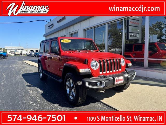 used 2020 Jeep Wrangler Unlimited car, priced at $28,900