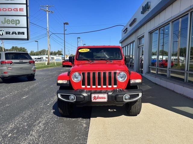 used 2020 Jeep Wrangler Unlimited car, priced at $28,900