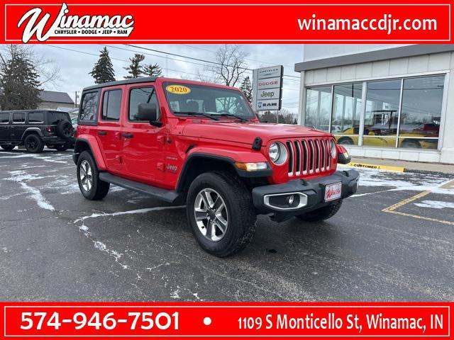 used 2020 Jeep Wrangler Unlimited car, priced at $28,795