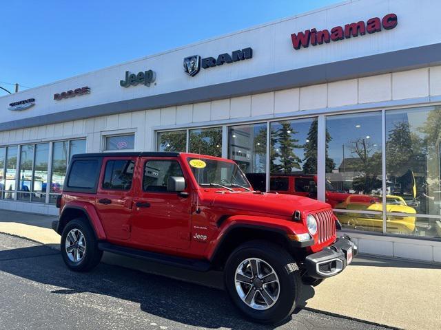 used 2020 Jeep Wrangler Unlimited car, priced at $28,900