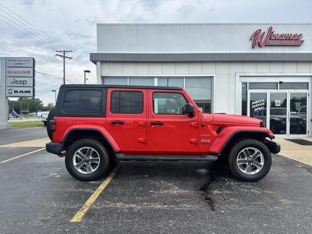 used 2020 Jeep Wrangler Unlimited car, priced at $28,500