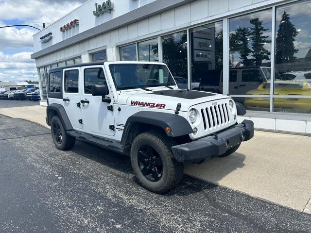 used 2017 Jeep Wrangler Unlimited car, priced at $24,600