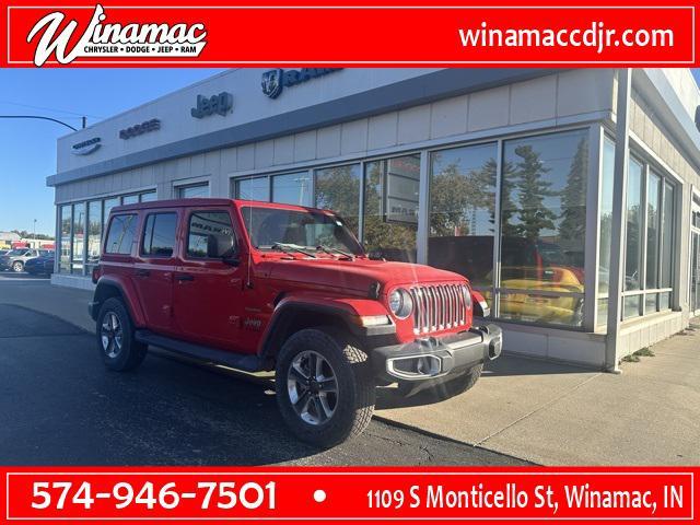 used 2020 Jeep Wrangler Unlimited car, priced at $30,000