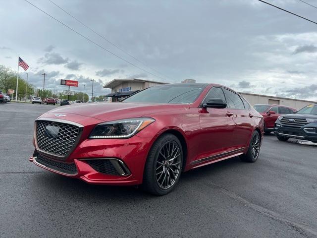 used 2018 Genesis G80 car, priced at $30,635