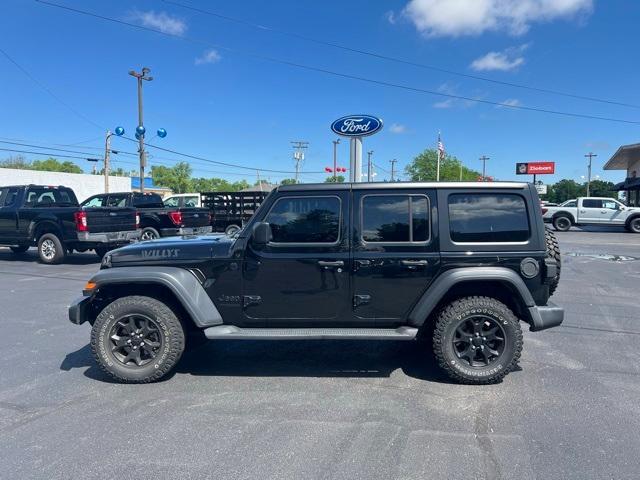 used 2021 Jeep Wrangler Unlimited car, priced at $33,530