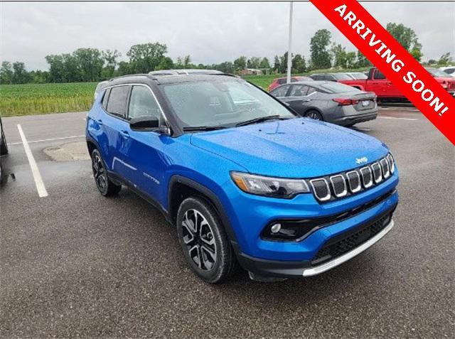 used 2022 Jeep Compass car, priced at $23,500