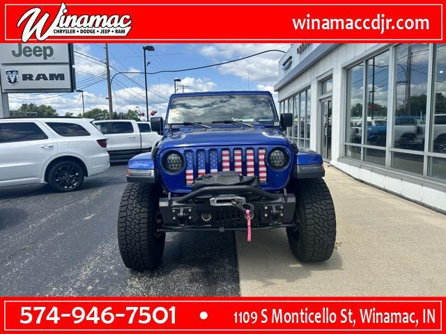 used 2018 Jeep Wrangler Unlimited car, priced at $34,500