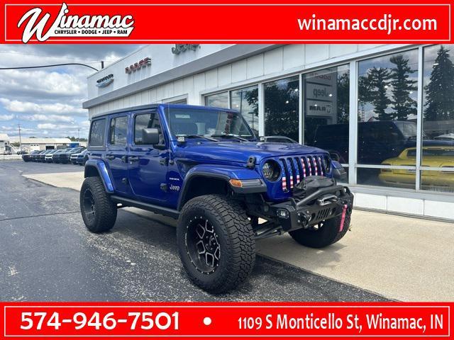 used 2018 Jeep Wrangler Unlimited car, priced at $34,500