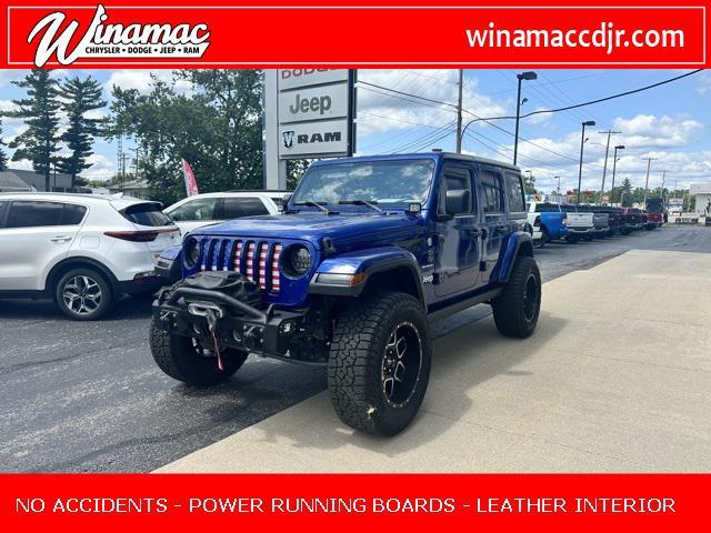 used 2018 Jeep Wrangler Unlimited car, priced at $34,500