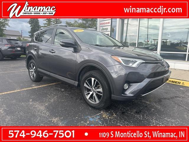 used 2018 Toyota RAV4 car, priced at $17,500