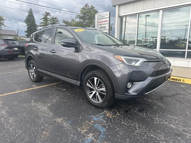 used 2018 Toyota RAV4 car, priced at $17,500