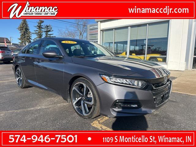 used 2018 Honda Accord car, priced at $16,500