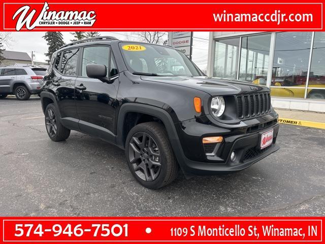 used 2021 Jeep Renegade car, priced at $19,695