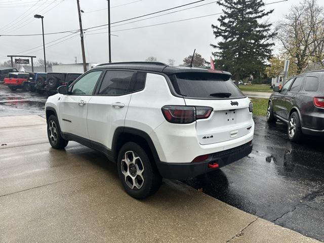 used 2022 Jeep Compass car, priced at $24,750