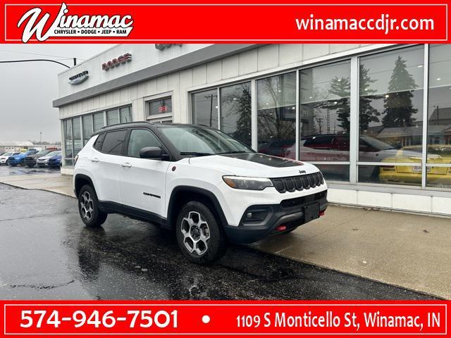 used 2022 Jeep Compass car, priced at $24,750