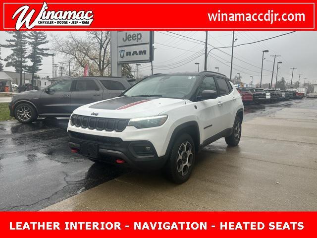 used 2022 Jeep Compass car, priced at $24,750