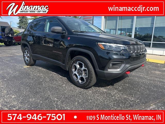 used 2022 Jeep Compass car, priced at $24,750