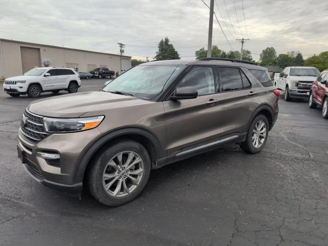 used 2021 Ford Explorer car, priced at $23,500