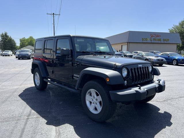 used 2018 Jeep Wrangler JK Unlimited car, priced at $19,000