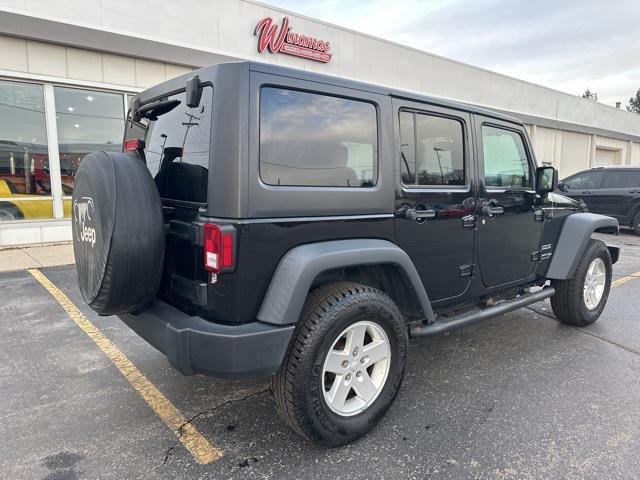 used 2018 Jeep Wrangler JK Unlimited car, priced at $18,250