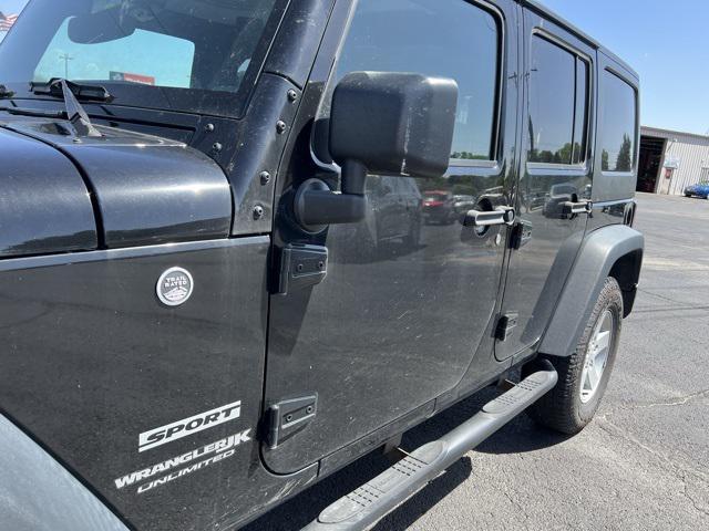 used 2018 Jeep Wrangler JK Unlimited car, priced at $19,000