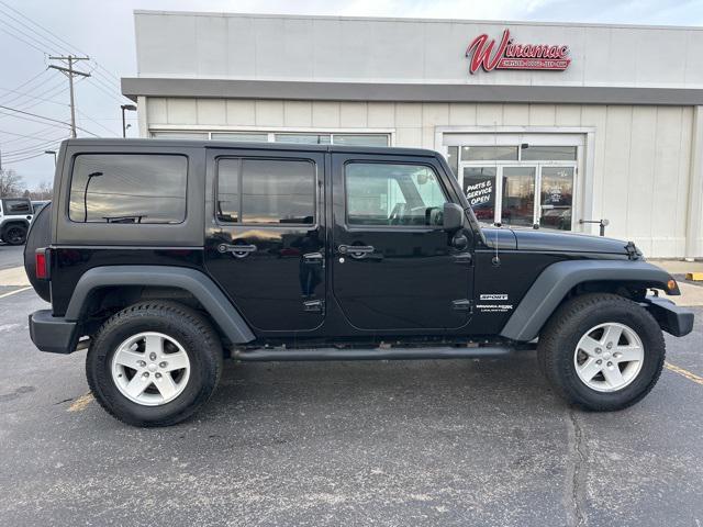 used 2018 Jeep Wrangler JK Unlimited car, priced at $18,250