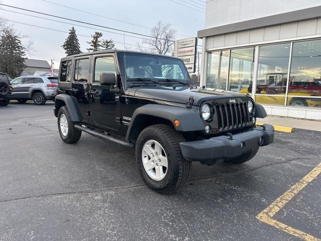 used 2018 Jeep Wrangler JK Unlimited car, priced at $18,250