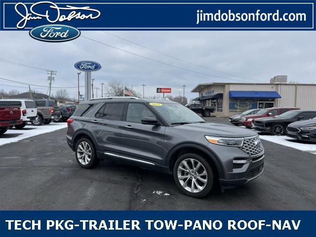 used 2021 Ford Explorer car, priced at $35,000