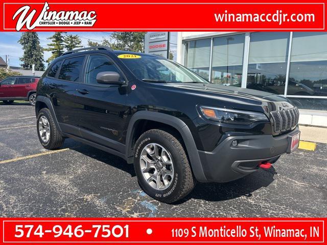used 2021 Jeep Cherokee car, priced at $24,750